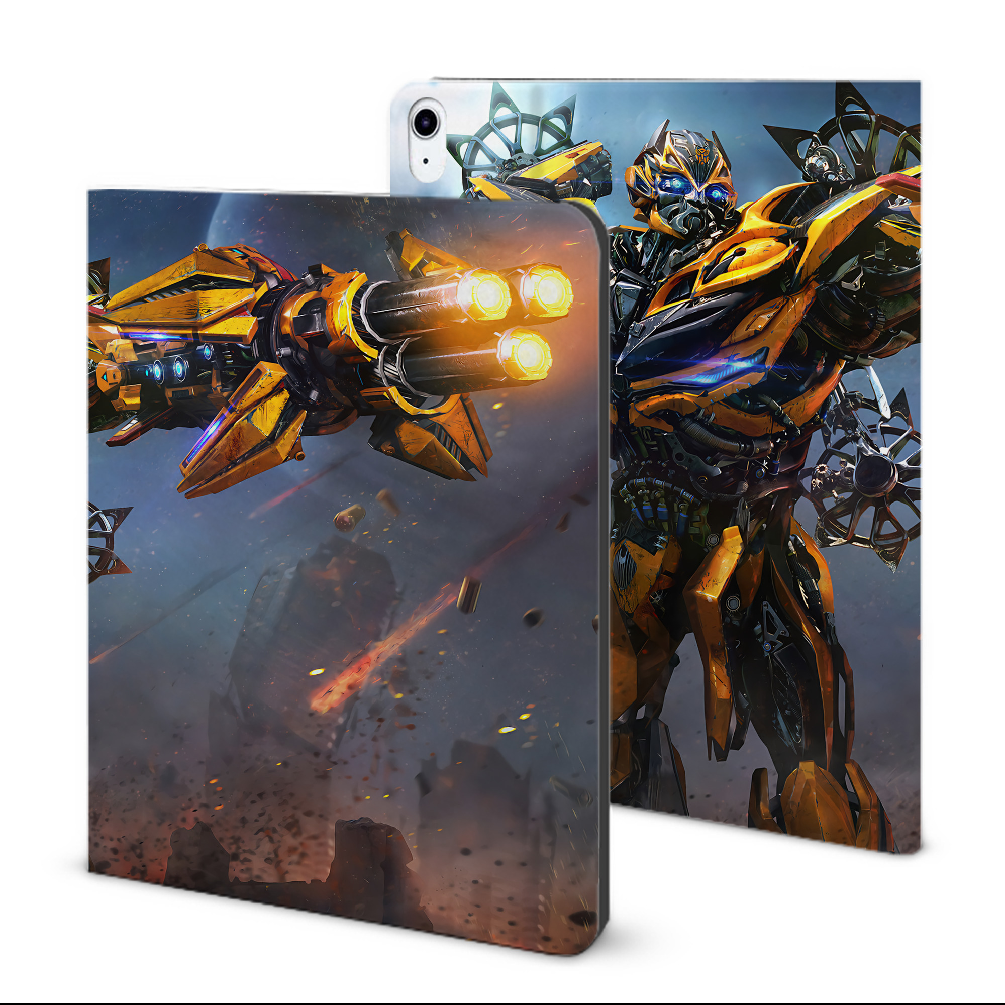 （画像用） Transformers トランスフォーマー IPad ケース ブック型 PUレザー TPU 耐衝撃 軽量 薄型 ペン収納なし 全面保護 IPad 各モデル対応
